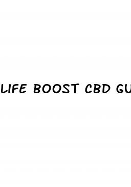 life boost cbd gummies legit