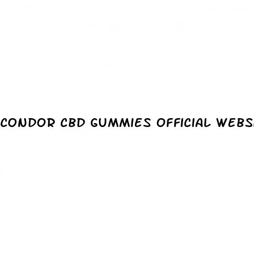 condor cbd gummies official website