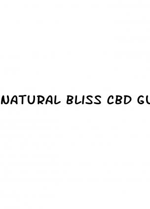 natural bliss cbd gummies where to buy