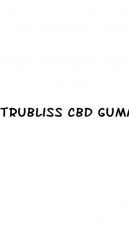 trubliss cbd gummies scam