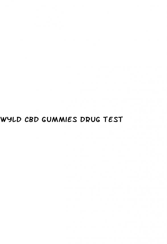 wyld cbd gummies drug test