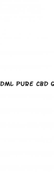 dml pure cbd gummies