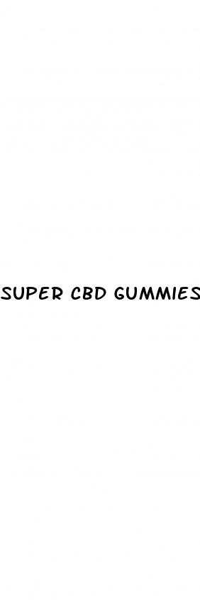 super cbd gummies canada