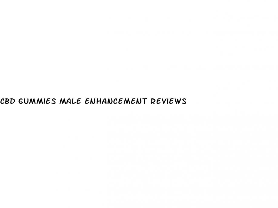 cbd gummies male enhancement reviews