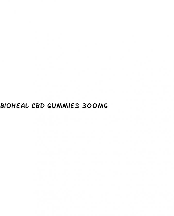 bioheal cbd gummies 300mg