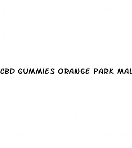 cbd gummies orange park mall