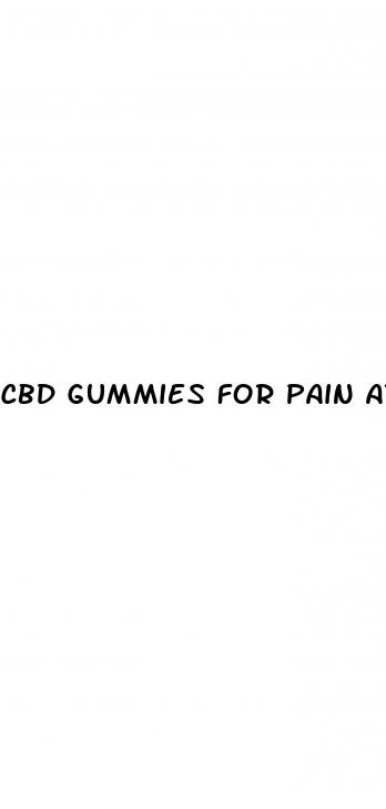 cbd gummies for pain at gnc