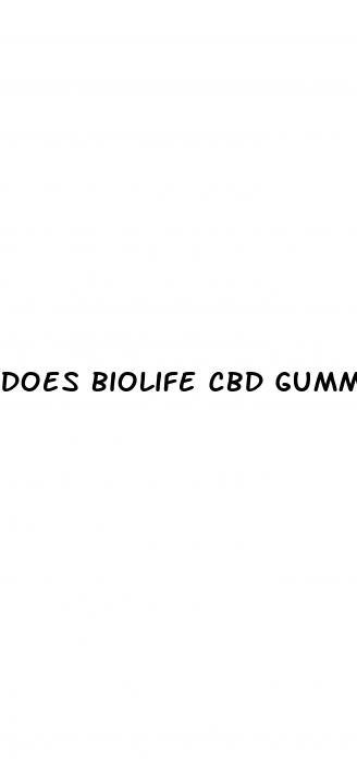 does biolife cbd gummies work