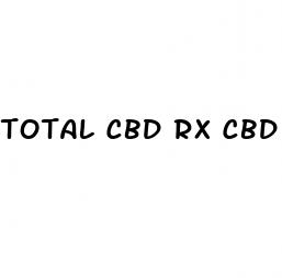 total cbd rx cbd gummies