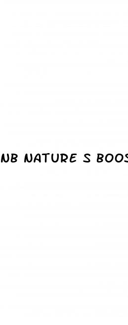 nb nature s boost cbd gummies