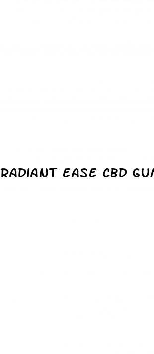 radiant ease cbd gummies where to buy
