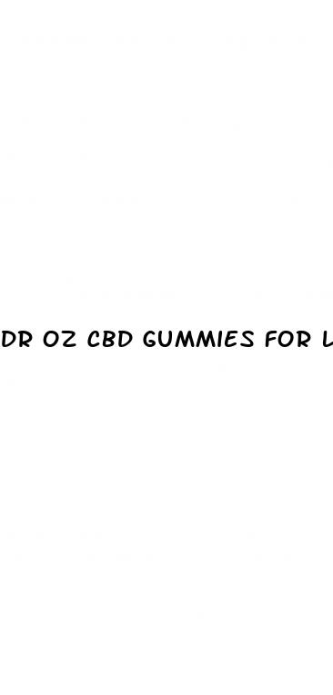 dr oz cbd gummies for liver