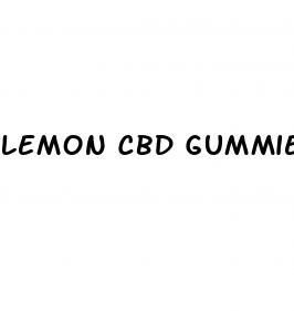 lemon cbd gummies
