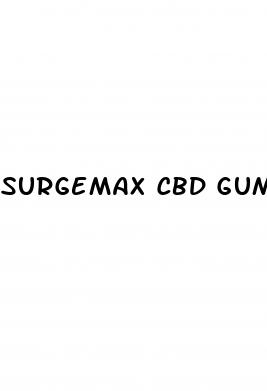 surgemax cbd gummies