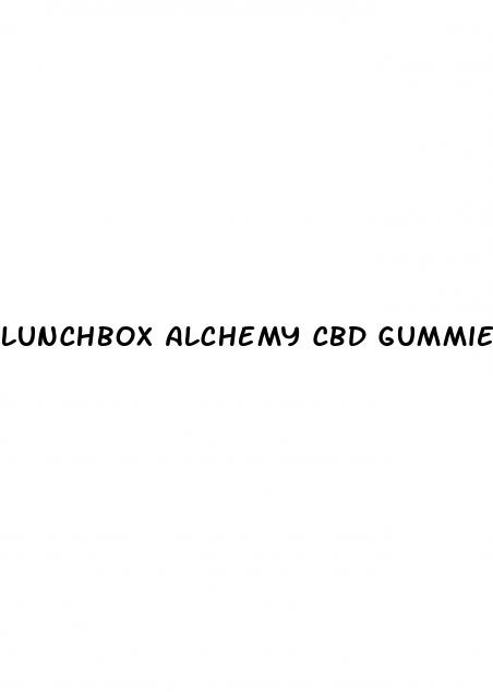 lunchbox alchemy cbd gummies sleep