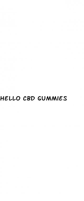 hello cbd gummies