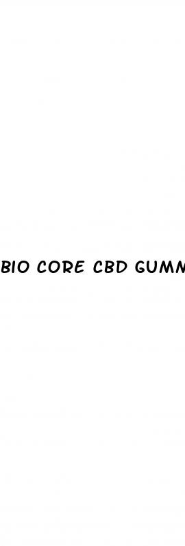 bio core cbd gummies