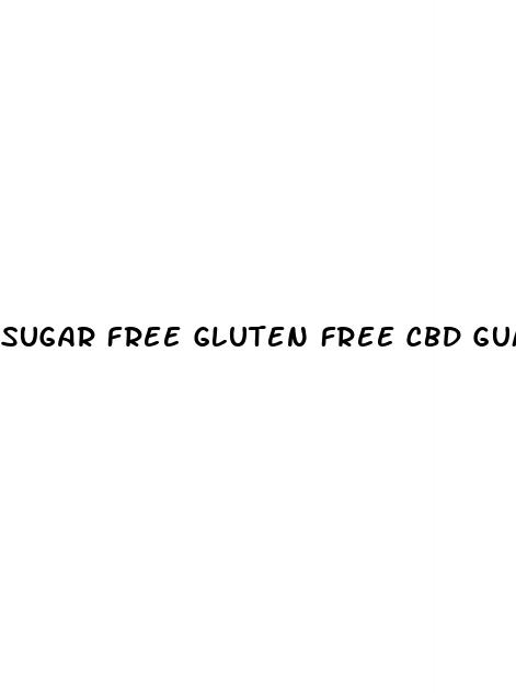 sugar free gluten free cbd gummies