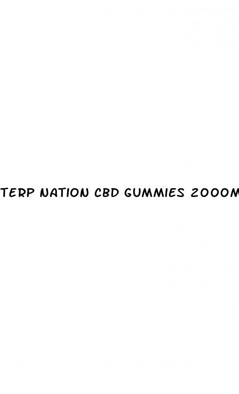 terp nation cbd gummies 2000mg