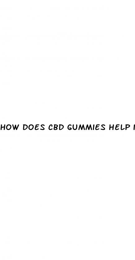 how does cbd gummies help intestinal problems