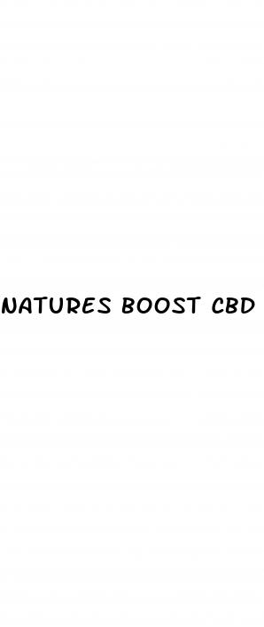 natures boost cbd gummies review