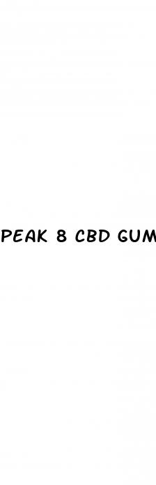 peak 8 cbd gummies