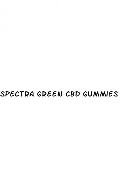 spectra green cbd gummies