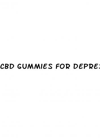 cbd gummies for depression
