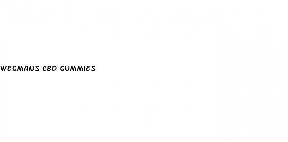 wegmans cbd gummies