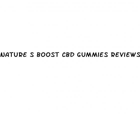 nature s boost cbd gummies reviews 2024