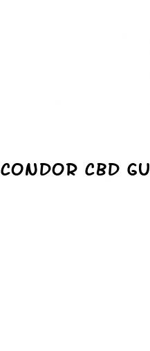 condor cbd gummies penis