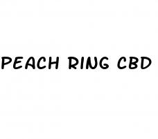 peach ring cbd gummies