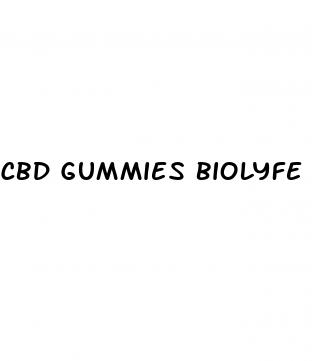 cbd gummies biolyfe