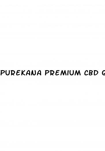 purekana premium cbd gummies amazon