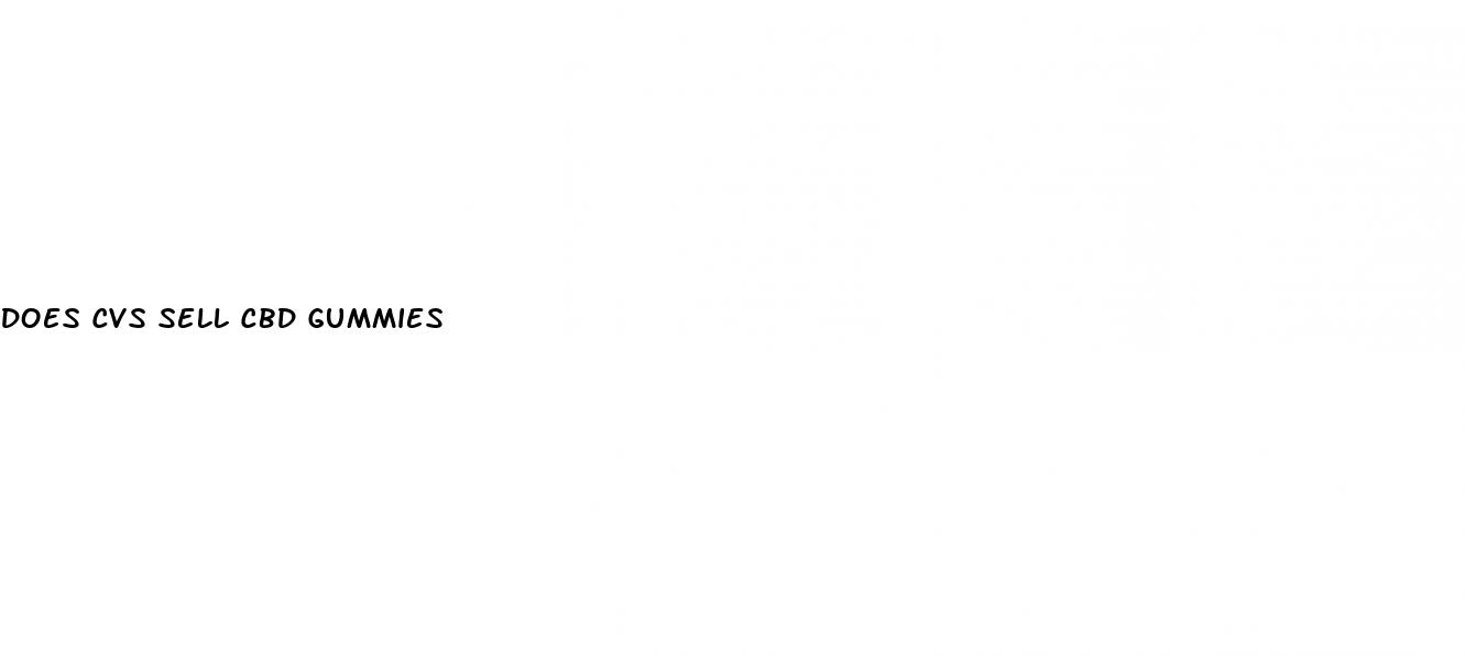 does cvs sell cbd gummies