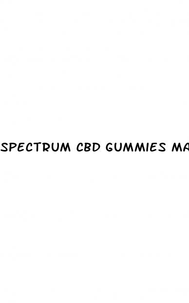 spectrum cbd gummies male enhancement