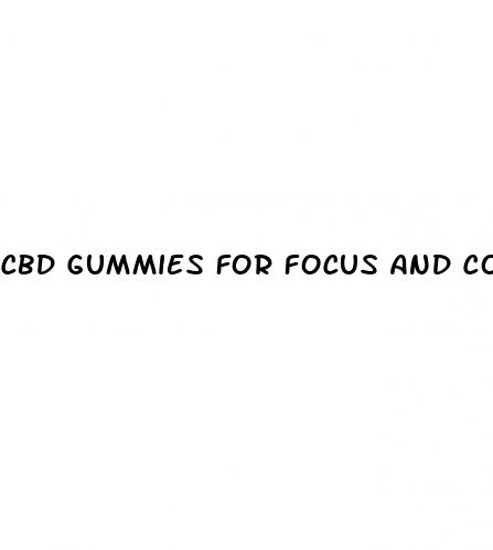 cbd gummies for focus and concentration