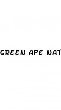green ape naturals cbd gummies