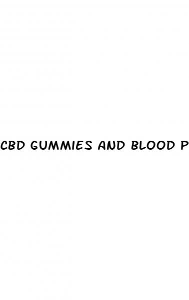 cbd gummies and blood pressure pills