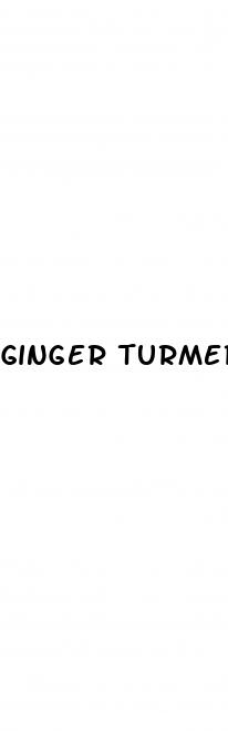 ginger turmeric cbd gummies