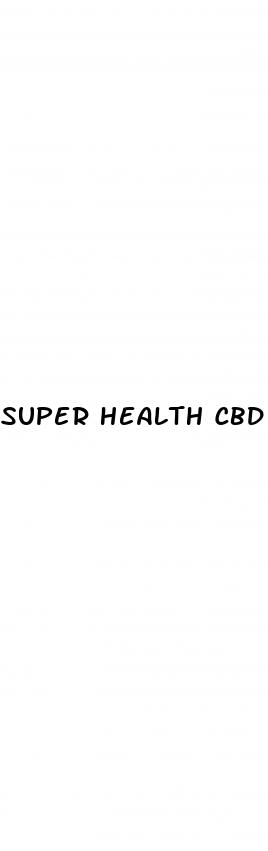 super health cbd gummies dr oz
