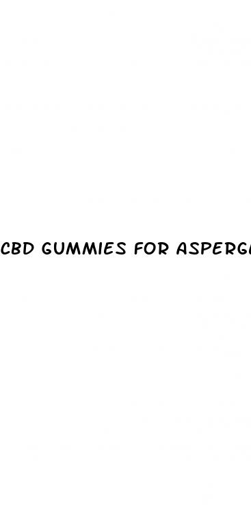 cbd gummies for aspergers