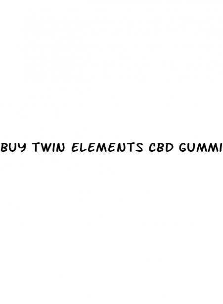 buy twin elements cbd gummies