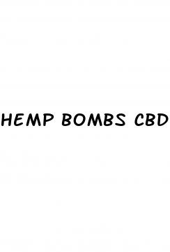 hemp bombs cbd gummies in ohio