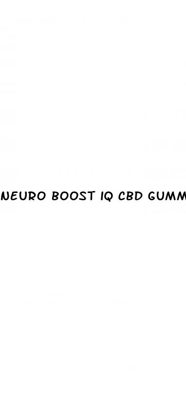 neuro boost iq cbd gummies
