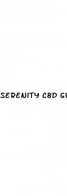 serenity cbd gummies price