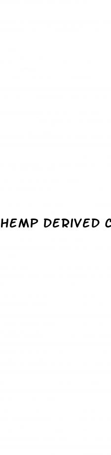 hemp derived cbd gummies