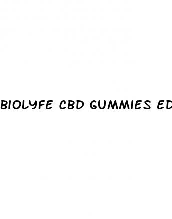 biolyfe cbd gummies ed reviews