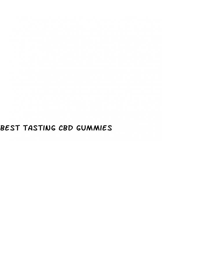 best tasting cbd gummies