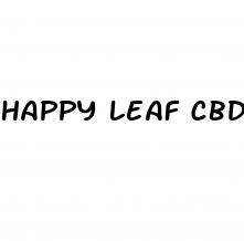 happy leaf cbd gummies